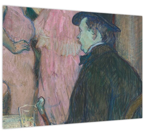Obraz - Henri de Toulouse-Lautrec, Maxime Dethomas, reprodukce (70x50 cm)
