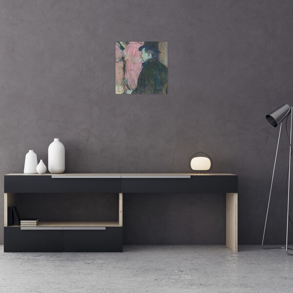 Obraz - Henri de Toulouse-Lautrec, Maxime Dethomas, reprodukce (30x30 cm)