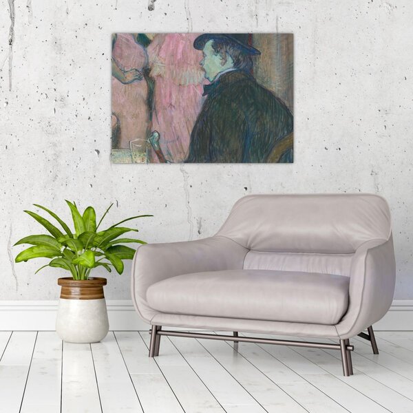 Obraz - Henri de Toulouse-Lautrec, Maxime Dethomas, reprodukce (70x50 cm)