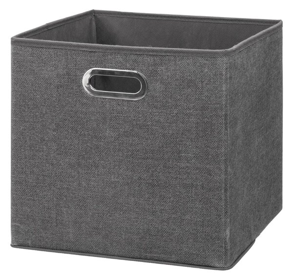 Úložný box Simple, 31x31x31 cm, šedá