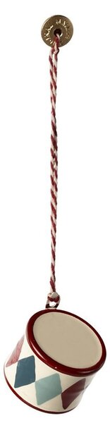 Vánoční ozdoba bubínek Small Classic Red