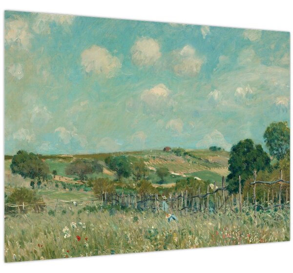 Obraz - Alfred Sisley, Meadow, reprodukce (70x50 cm)