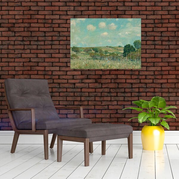 Obraz - Alfred Sisley, Meadow, reprodukce (70x50 cm)