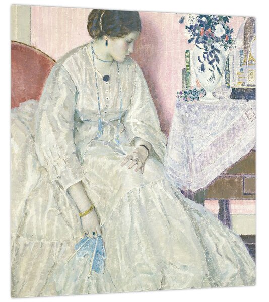 Obraz - Frederick Carl Frieseke, Memories, reprodukce (30x30 cm)