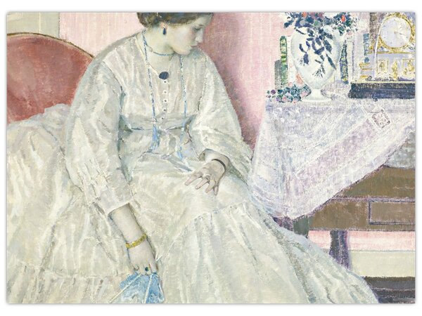 Obraz - Frederick Carl Frieseke, Memories, reprodukce (70x50 cm)