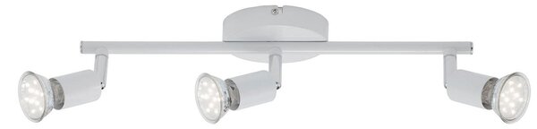 BRI 2767-036 Bodové svítidlo 38,5 cm 3xGU10 9W 750lm bílé - BRILONER