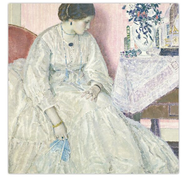 Obraz - Frederick Carl Frieseke, Memories, reprodukce (30x30 cm)