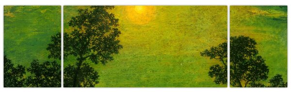 Obraz - Imitator of Ralph Albert Blakelock, Moonlight, reprodukce (170x50 cm)