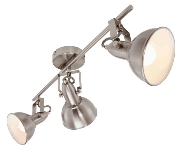 BRILO 2049-032 Bodové svítidlo 55,4 cm 3xE14 40W satén-bílé - BRILO