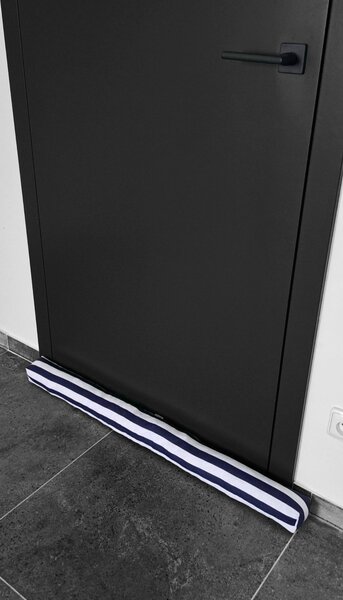 Protiprůvaňák - 70 cm - modrobílý proužek - 70 cm