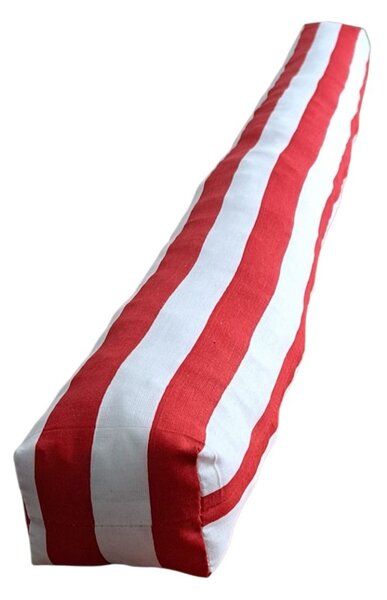 Protiprůvaňák - 90 cm - červenobílý proužek