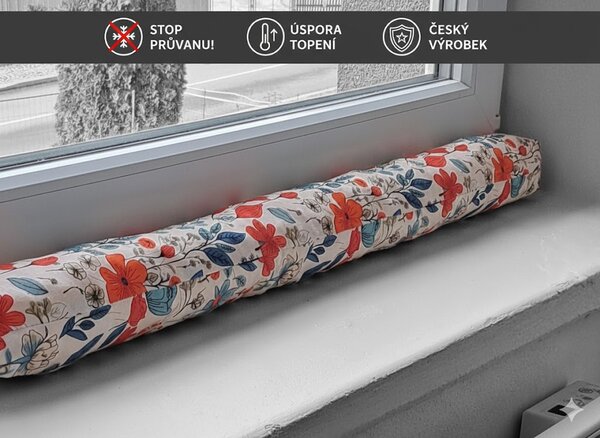 Protiprůvaňák - 70 cm - luční kvítí - 70 cm