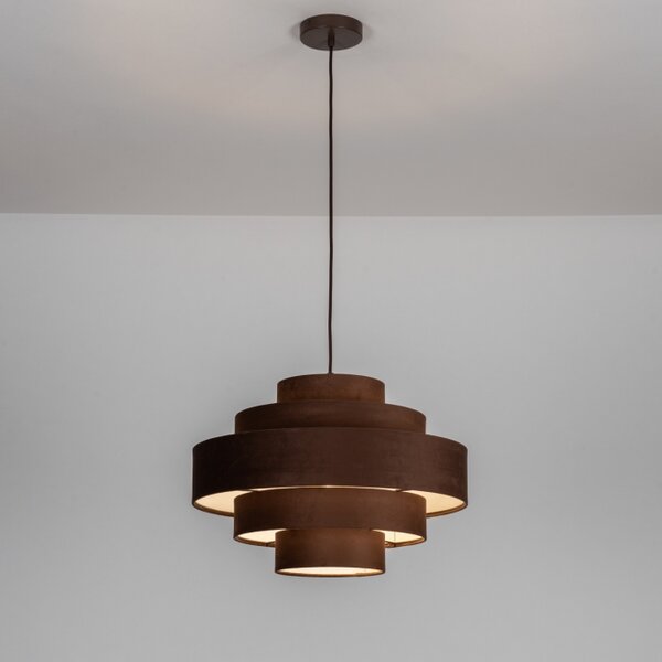 Závěsné svítidlo Madeira X Coffe Satin Brown (LMD)