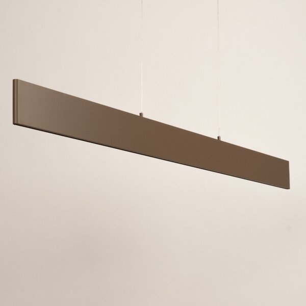 Závěsné stmívatelné LED svítidlo Linear 150 Brown (LMD)