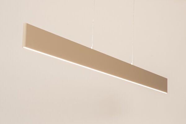 Závěsné stmívatelné LED svítidlo Linear 150 Dark Taupe (LMD)