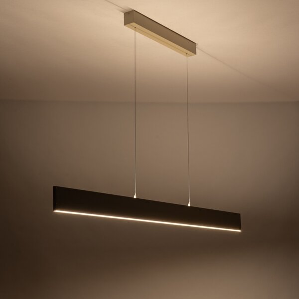 Závěsné stmívatelné LED svítidlo Linear 150 Taupe (LMD)