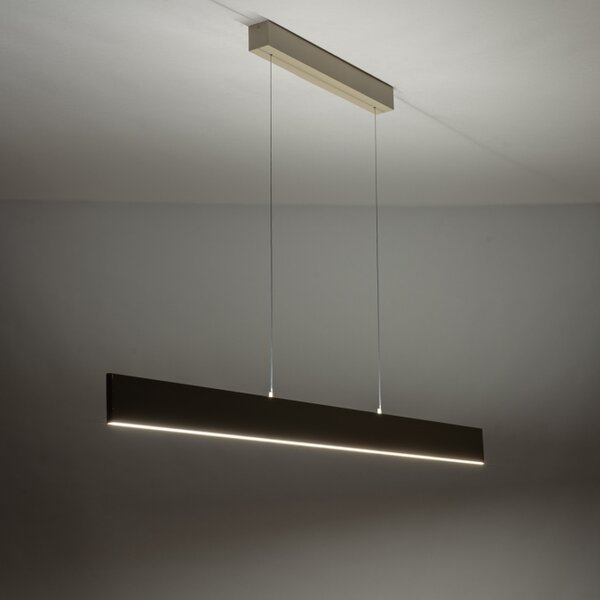 Závěsné stmívatelné LED svítidlo Linear 150 Taupe (LMD)