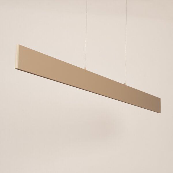 Závěsné stmívatelné LED svítidlo Linear 150 Dark Taupe (LMD)