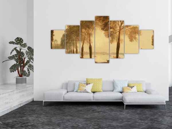 Obraz - Joseph Mallord William Turner, Mortlake Terrace, reprodukce (210x100 cm)