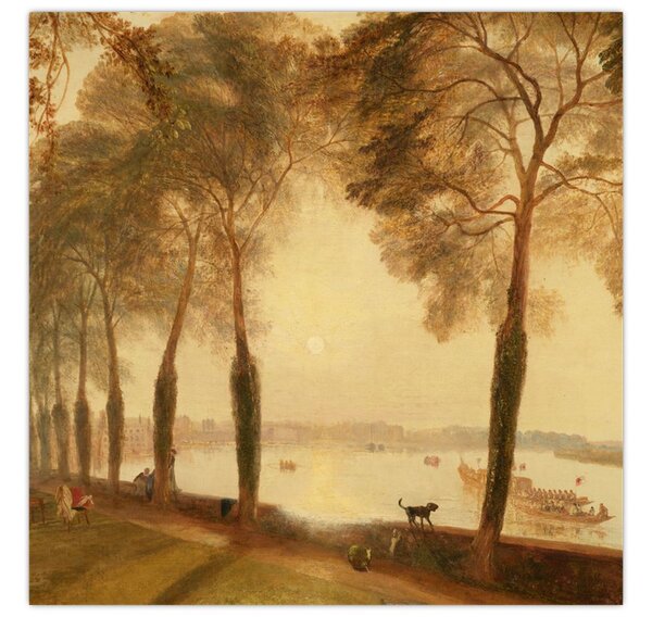 Obraz - Joseph Mallord William Turner, Mortlake Terrace, reprodukce (30x30 cm)