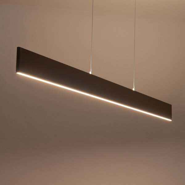 Závěsné stmívatelné LED svítidlo Linear 150 Dark Taupe (LMD)