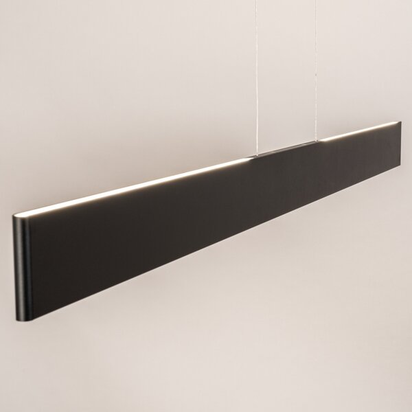 Závěsné stmívatelné LED svítidlo Linear 150 Black (LMD)