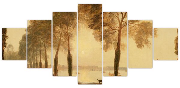 Obraz - Joseph Mallord William Turner, Mortlake Terrace, reprodukce (210x100 cm)