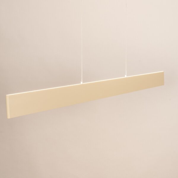 Závěsné stmívatelné LED svítidlo Linear 150 Taupe (LMD)