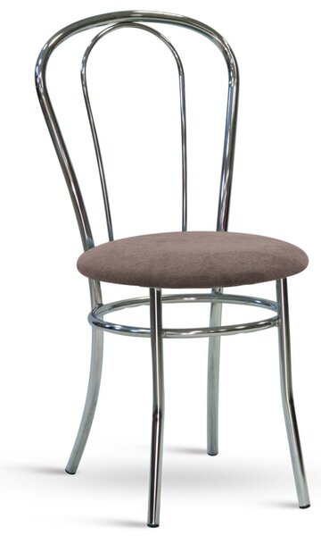 Židle BISTRO – čalouněný sedák, různé barvy a designy, vhodné do restaurací miron terracotta 22