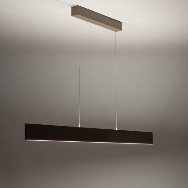 Závěsné stmívatelné LED svítidlo Linear 150 Dark Taupe (LMD)