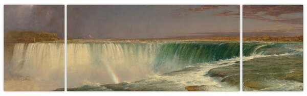 Obraz - Frederic Edwin Church, Niagara, reprodukce (170x50 cm)