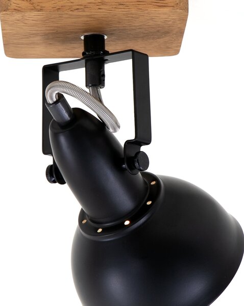 BRI 2901-015 Bodové svítidlo 15,7 cm 1x E14 25W černá - BRILONER