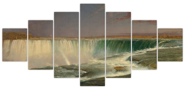 Obraz - Frederic Edwin Church, Niagara, reprodukce (210x100 cm)