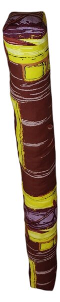 Protiprůvaňák - hnědý ornament 70 cm