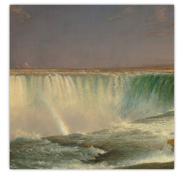 Obraz - Frederic Edwin Church, Niagara, reprodukce (30x30 cm)