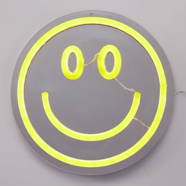 Nástěnné svítidlo SMILEY žlutá