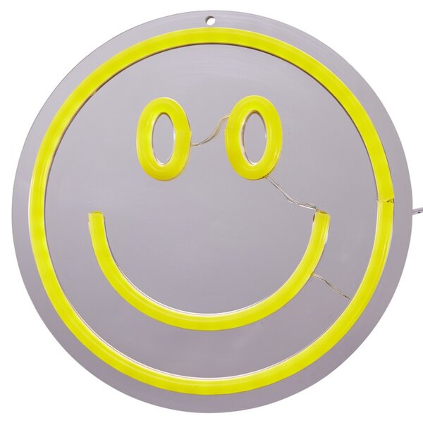 Nástěnné svítidlo SMILEY žlutá