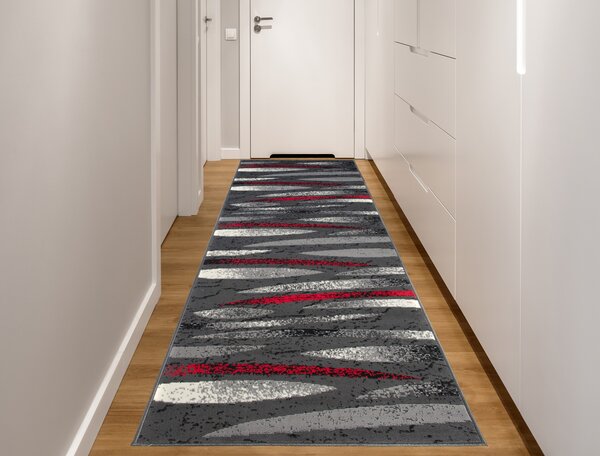 Makro Abra Koberec Běhoun CHEAP D320B tmavě šedý Rozměr: 100x200 cm