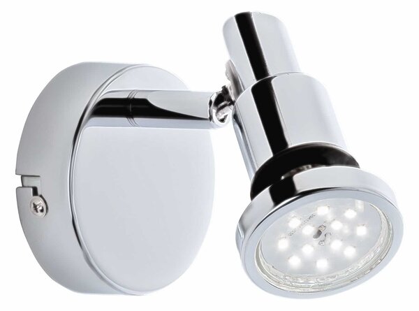 BRI 2992-018 LED bodové svítidlo pr. 8 cm 1xGU10 4,8W 400lm chrom - BRILONER