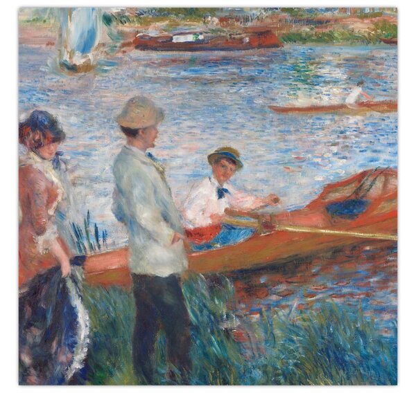 Obraz - Auguste Renoir, Oarsmen at Chatou, reprodukce (30x30 cm)