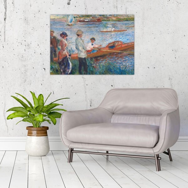 Obraz - Auguste Renoir, Oarsmen at Chatou, reprodukce (70x50 cm)