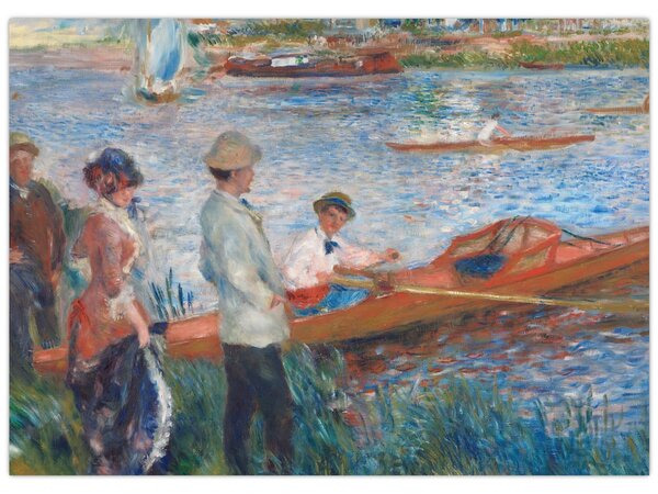 Obraz - Auguste Renoir, Oarsmen at Chatou, reprodukce (70x50 cm)
