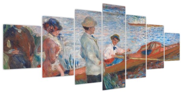 Obraz - Auguste Renoir, Oarsmen at Chatou, reprodukce (210x100 cm)