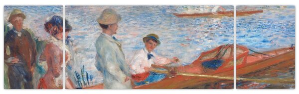 Obraz - Auguste Renoir, Oarsmen at Chatou, reprodukce (170x50 cm)