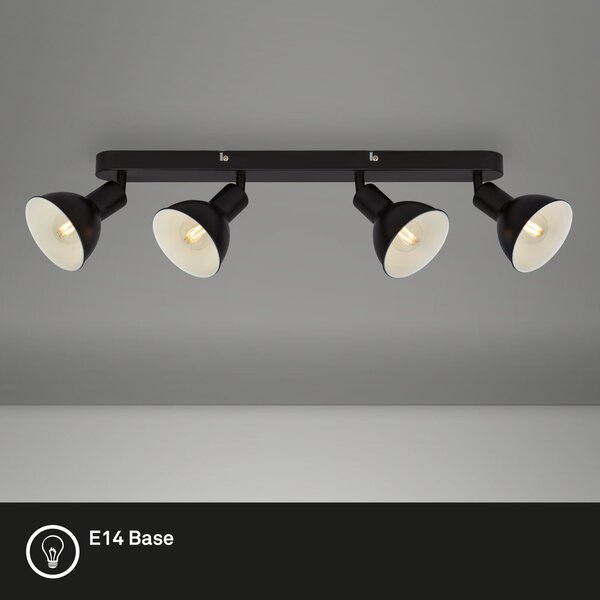 BRILO 2674-045 Bodové svítidlo 55 cm 4x E14 max. 25W černá - BRILO