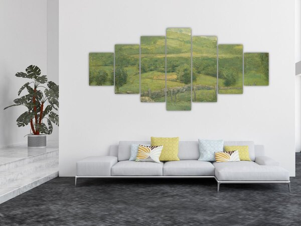 Obraz - Julian Alden Weir, Obweebetuck, reprodukce (210x100 cm)