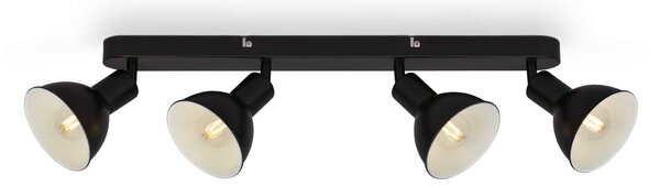 BRILO 2674-045 Bodové svítidlo 55 cm 4x E14 max. 25W černá - BRILO