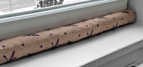 Protiprůvaňák - levandule 140 cm