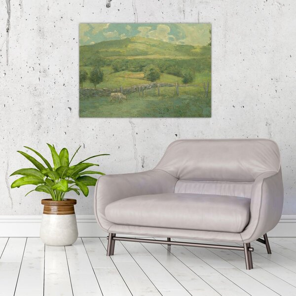 Obraz - Julian Alden Weir, Obweebetuck, reprodukce (70x50 cm)