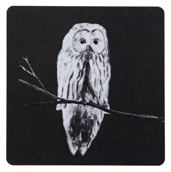 Miiko Design Podtácek Owl 10x10cm